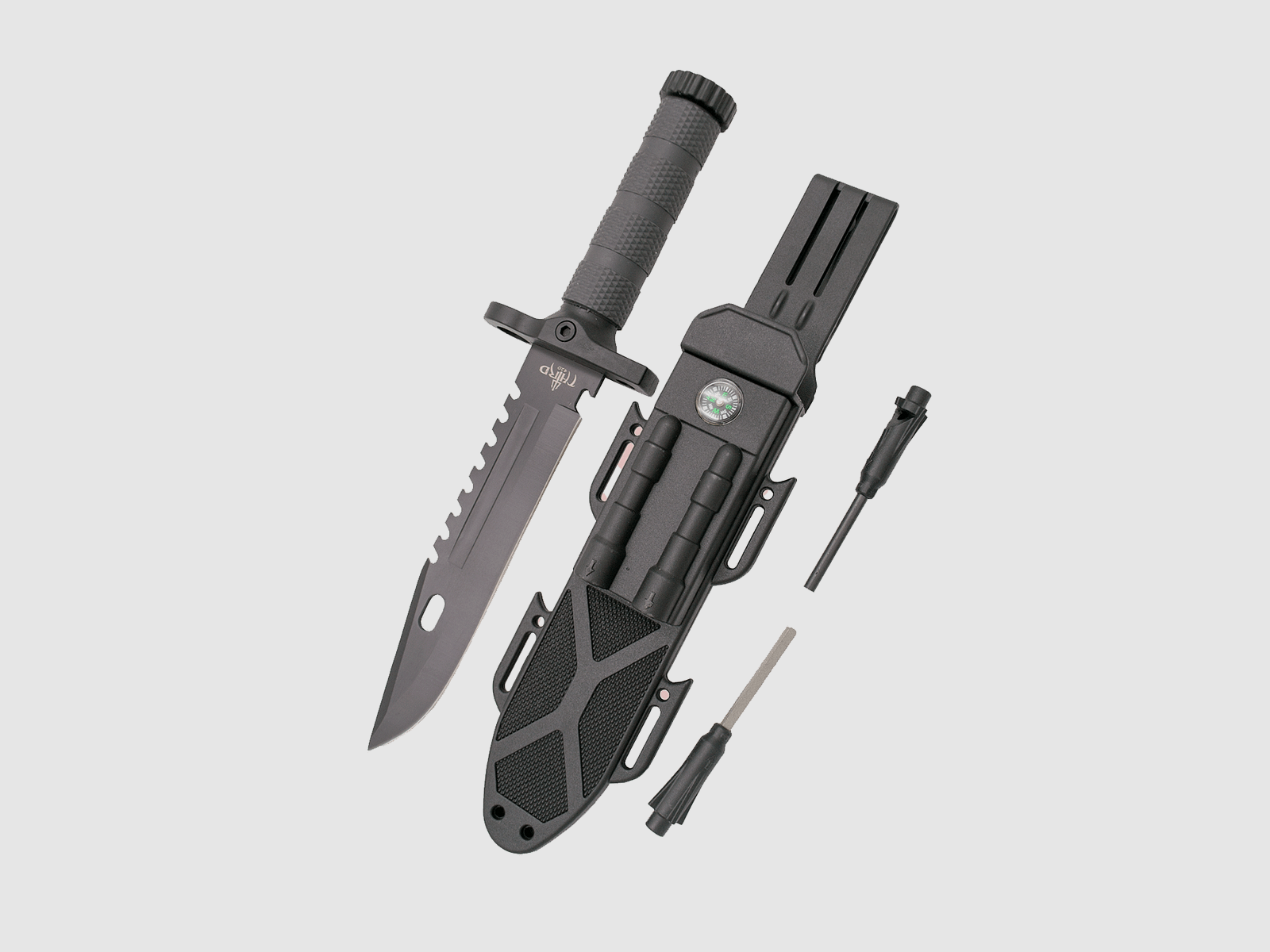 COLTELLO – THIRD – 11113BK SURVIVAL Nero/Antracite, immagine 1 di 2