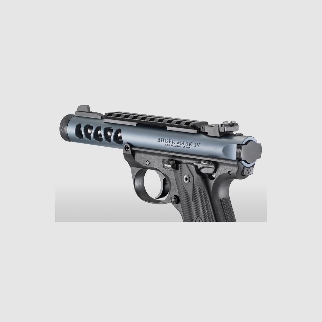 RUGER - MARK IV 22/45 LITE GEANODISEERD GRIS, afbeelding 3 van 3
