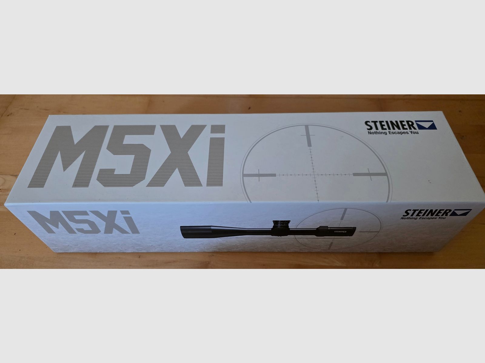 Steiner M5Xi 5-25x56, FFP, 34mm Mittelrohrdurchmesser, TReMoR3 militärisches Absehen, wie neu