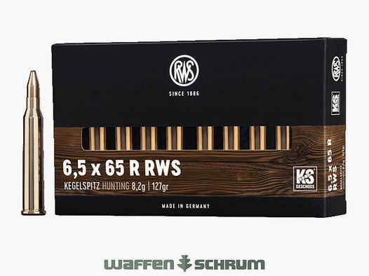 RWS Kegelspitz 8,2g - 127gr 6,5x65R RWS