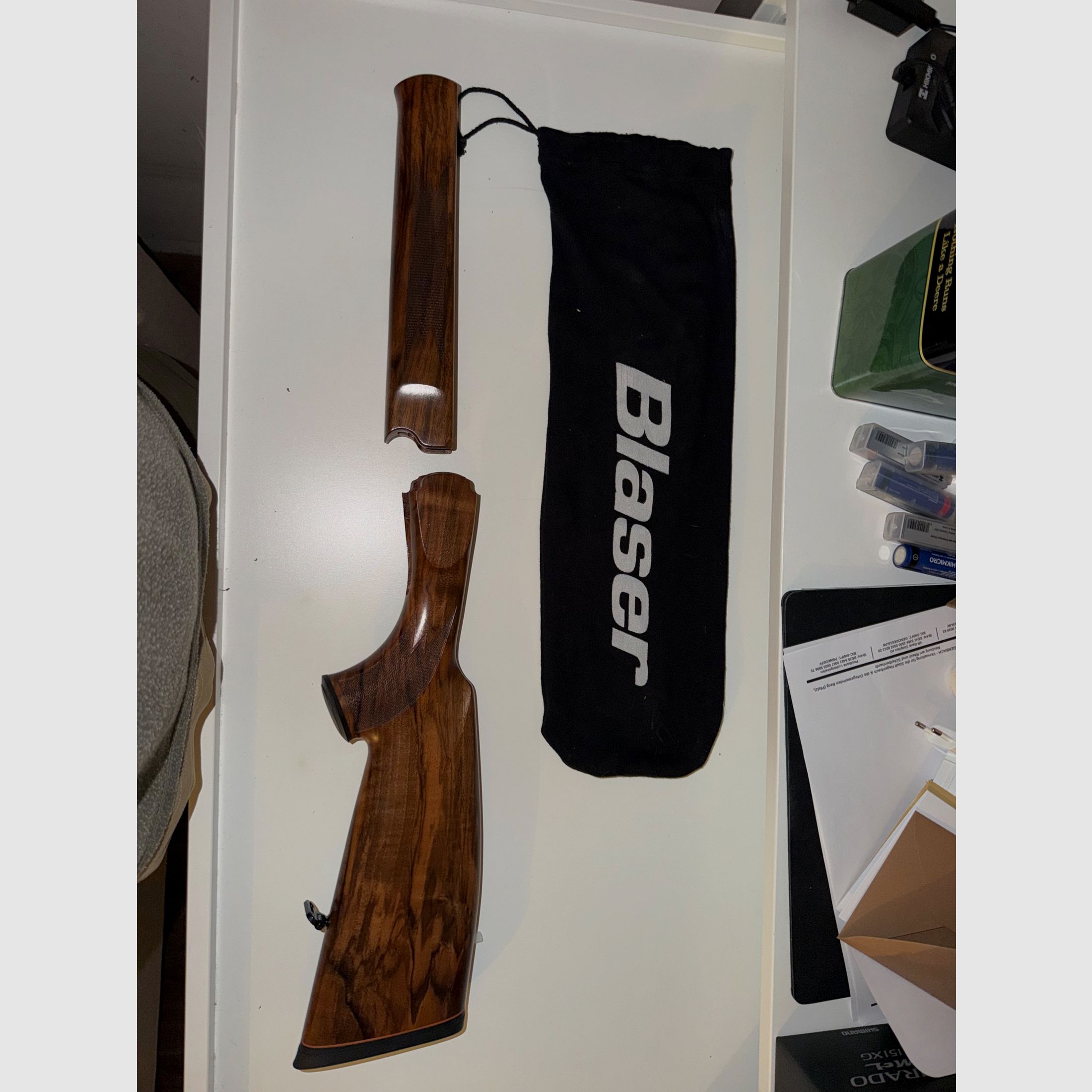 Calcio mancino completo di astina per Blaser 95/97, immagine 6 di 7