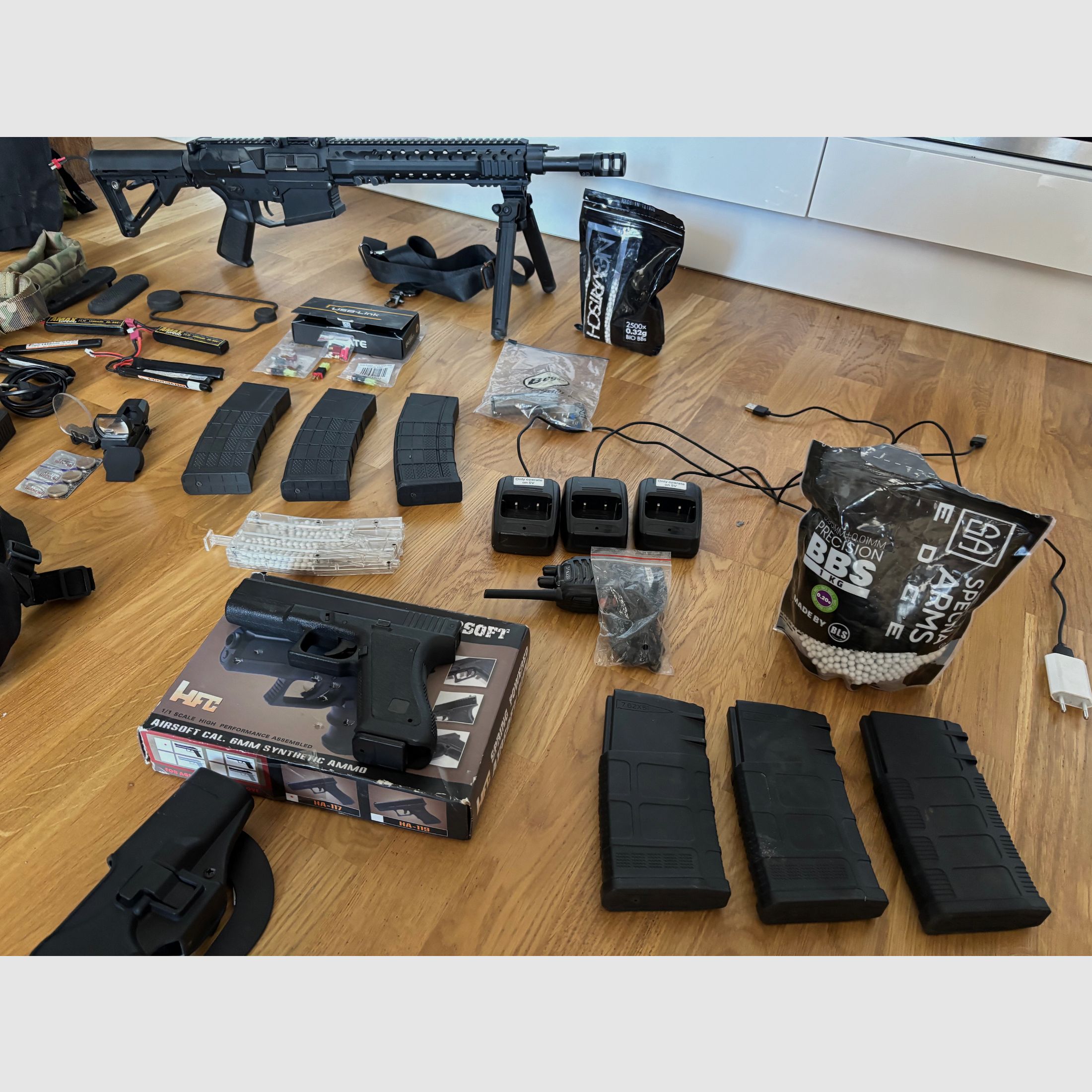 Begadi Sport MOD25 „Burk BR10“ S-AEG mit Begadi CORE EFCS / Mosfet