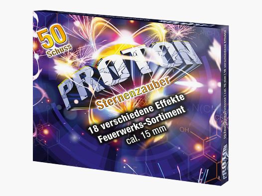 Umarex Proton Magie des Étoiles Cal. 15mm - Ensemble de 50 pièces
