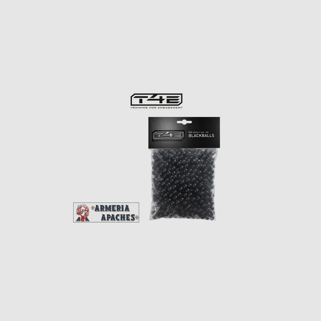 UMAREX T4E Blackballs Rubber balls Cal .50, immagine 1 di 2