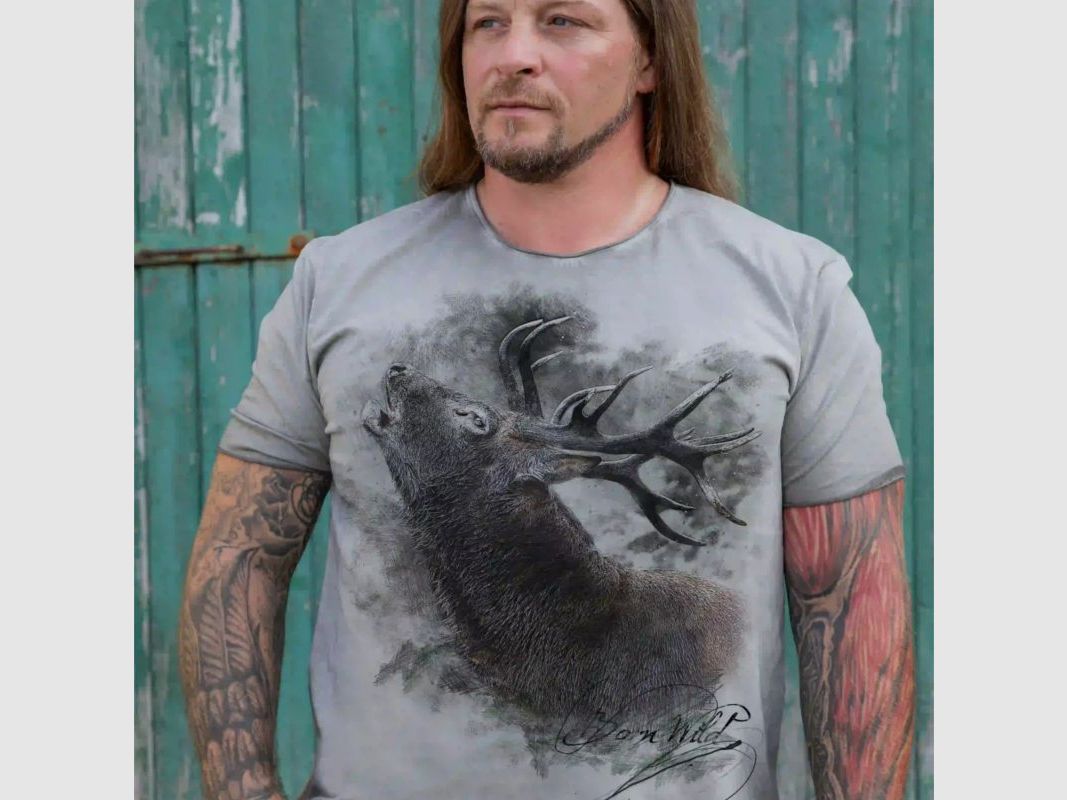 Almtracht H-T-Shirt Ciervo, imagen 4 de 4
