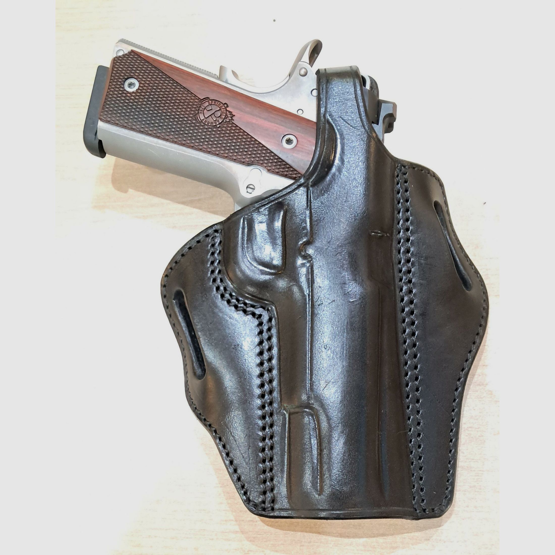 JMC holster 1911 nero con ritenzione, immagine 4 di 4