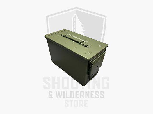 Munitionsbox Blech gebraucht leer gross
