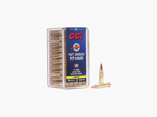 Amunicja metalowa CCI TNT Green – 17 HMR – 16 grains – JHP