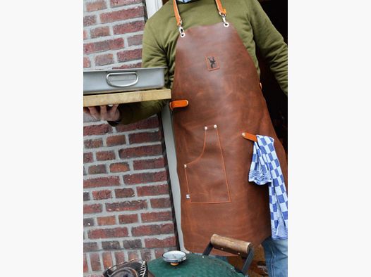 Koedoe & Co lederen schort