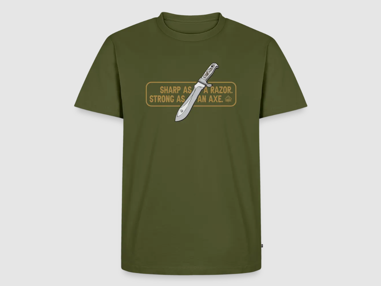 PUMA T-Shirt Premium da Uomo "White Hunter Sharp & Strong"