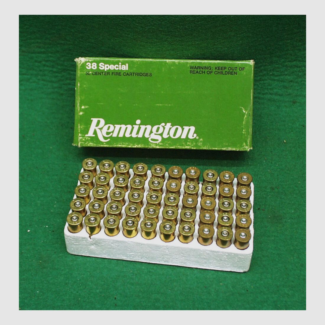 Remington cases .38 Special, used