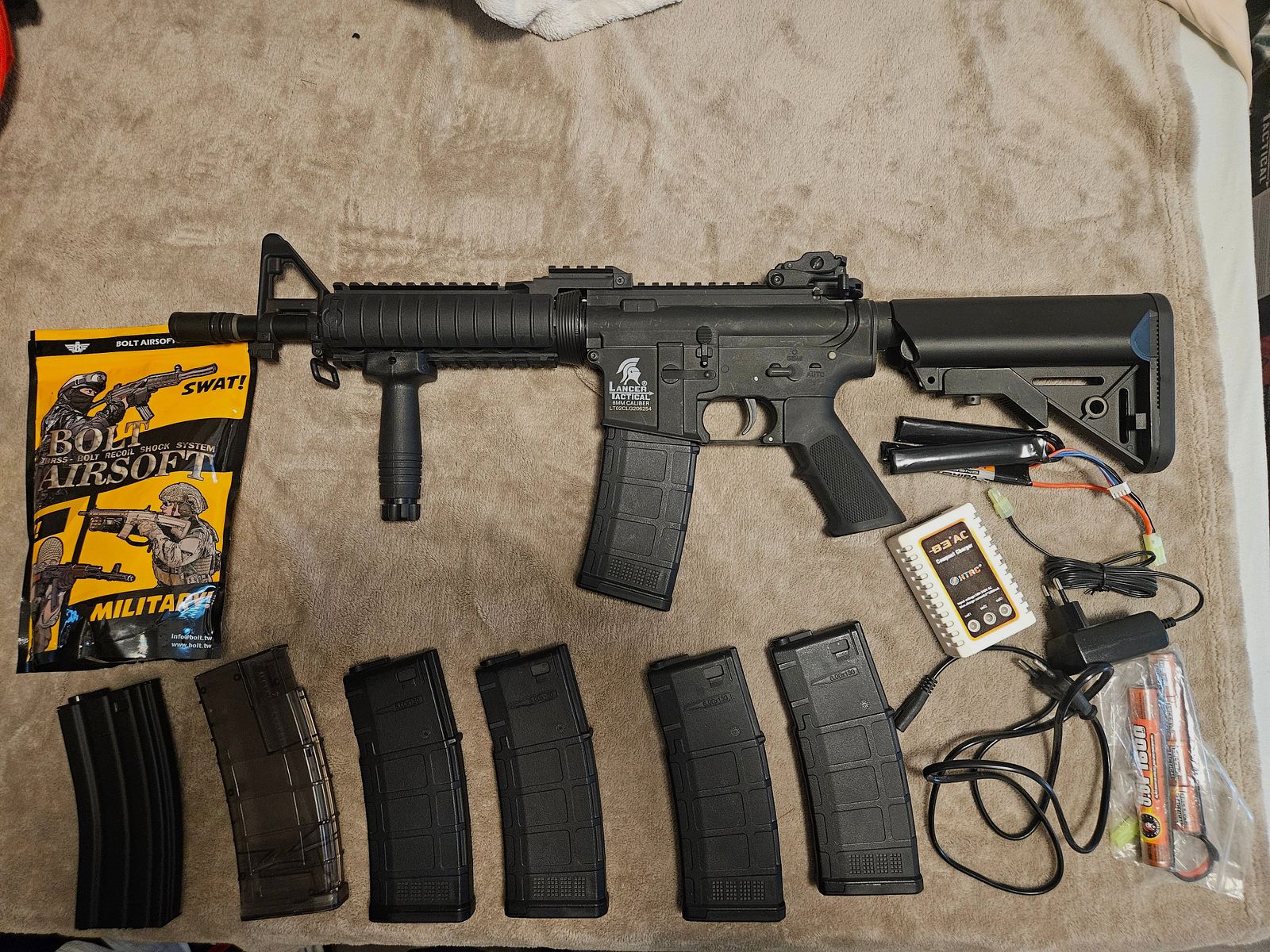 MK18 Mod.0 ETU+Mosfet (S)AEG, Black