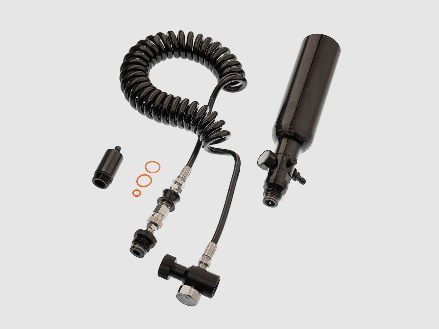 0,2 LITER HPA SYSTEEM | 200 BAR/3000 PSI | HDR50 | HDP50 | HDS68 | HDR68 | Totaal of Onderdelen