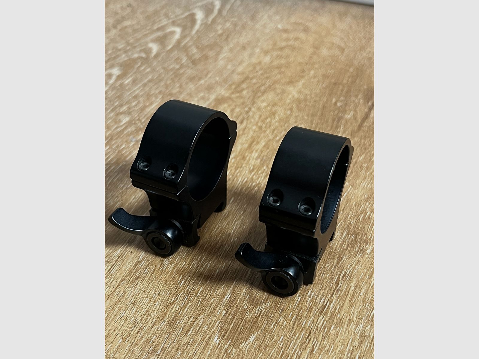 Recknagel Era Picatinny flip-up mount 34mm rings