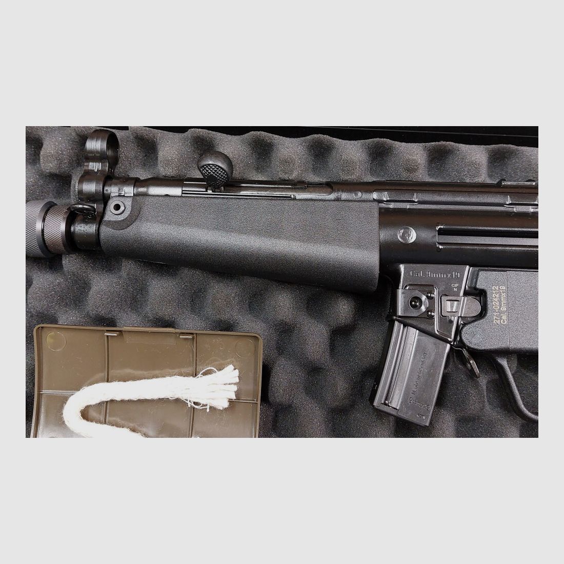 Heckler & Koch ANGEBOT - KOMPLETT-SET SLB Heckler & Koch HK SP5 SD 9x19 Inkl.Schalldämpfer Zivil.MP5 SD