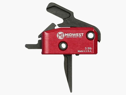 Midwest Industries AR15 Drop-In Trigger 3.5lb Single Stage Flat