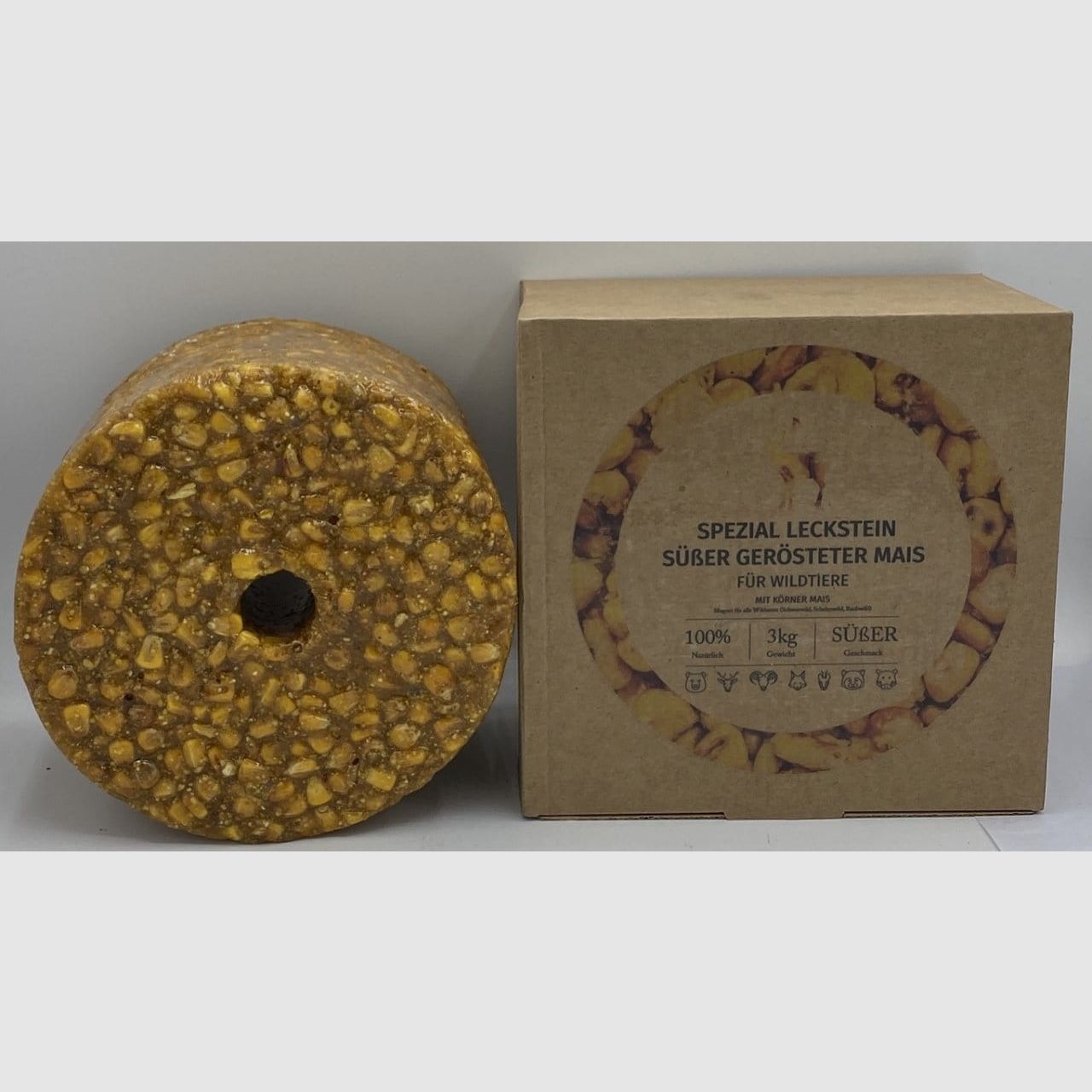 Leccalecca speciale Wildlutscher pietra da leccare mais tostato