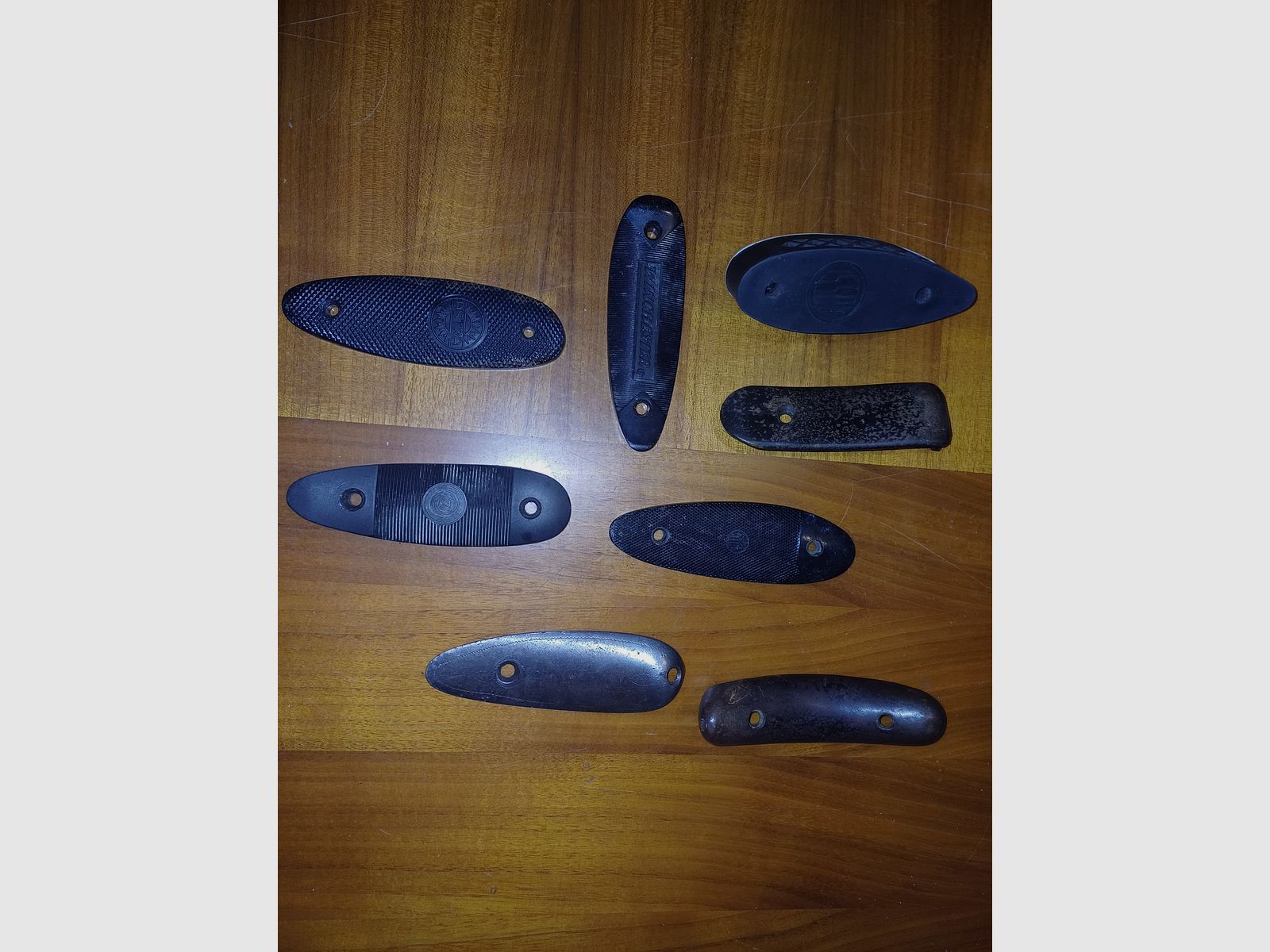 Capuchons de crosse de différents fabricants