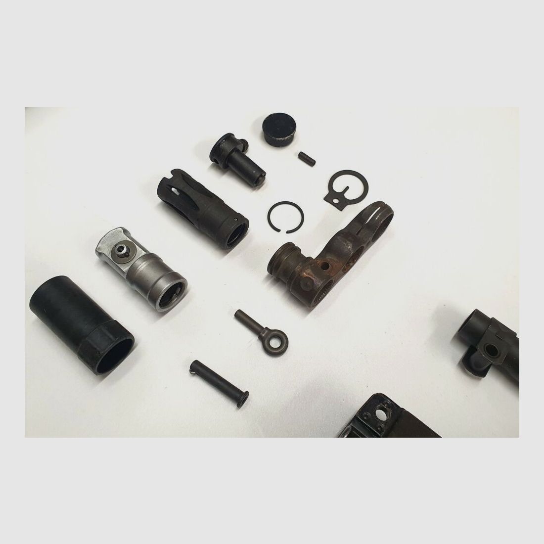 H&K Heckler und Koch GmbH Oberndorf Freier Teilesatz original HK G3 NATO Heckler & Koch inkl. Trapezvorderschaft Olivgrün