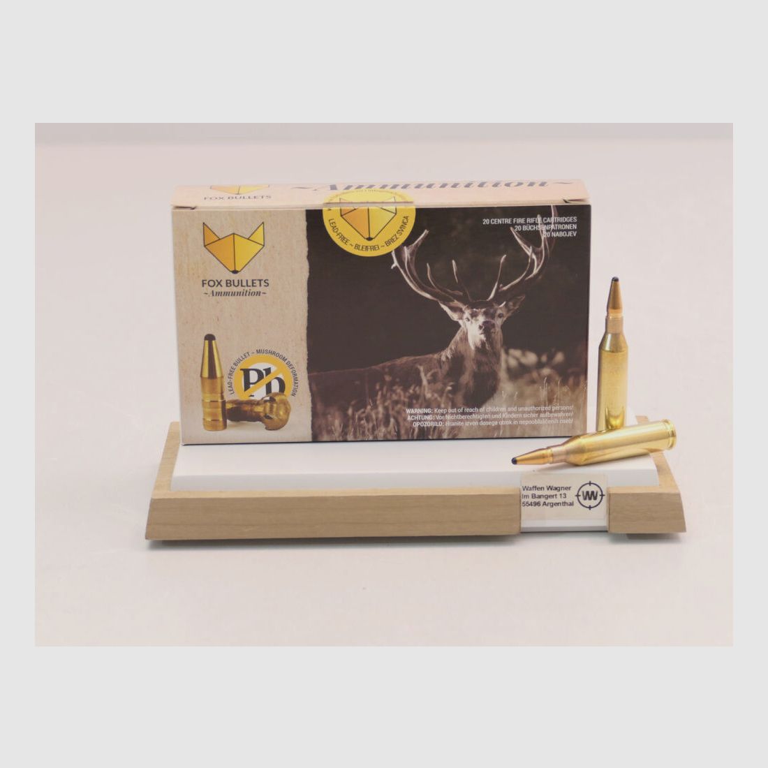 Fox Bullets 80grs à20 .243 Win