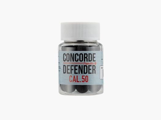 Concorde Defender .50 Gummigeschosse Schwarz 30 Stück