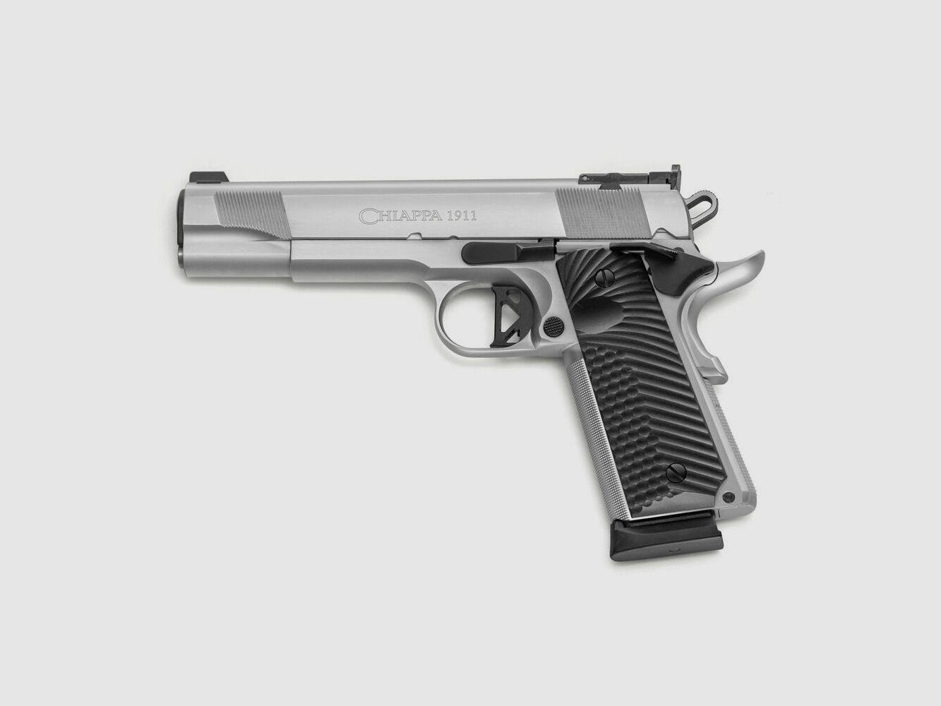Chiappa 1911 Empire - Cromo 5 pulgadas (5") .45 ACP Mira de objetivo