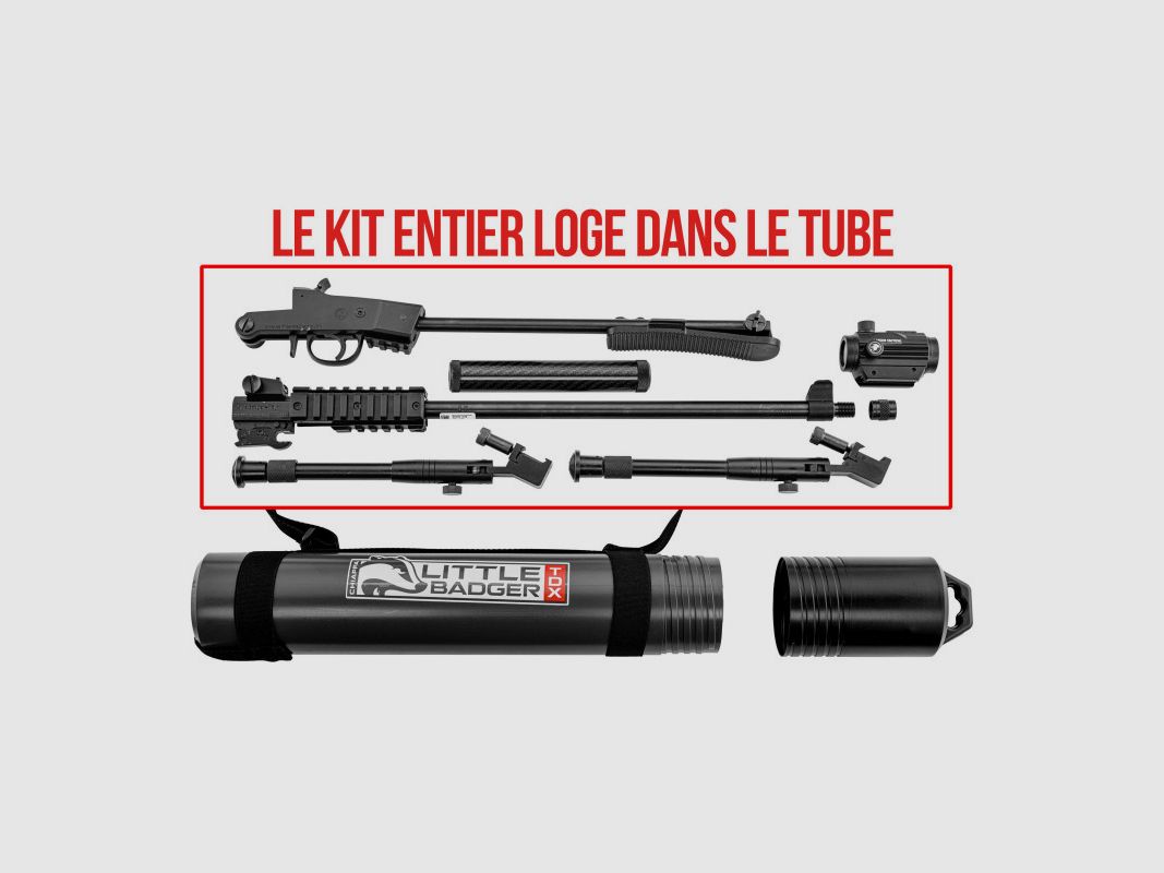 Zestaw Karabinu Survivalowego CHIAPPA Little Badger Xtrem Kal 22lr, zdjęcie 5 z 5