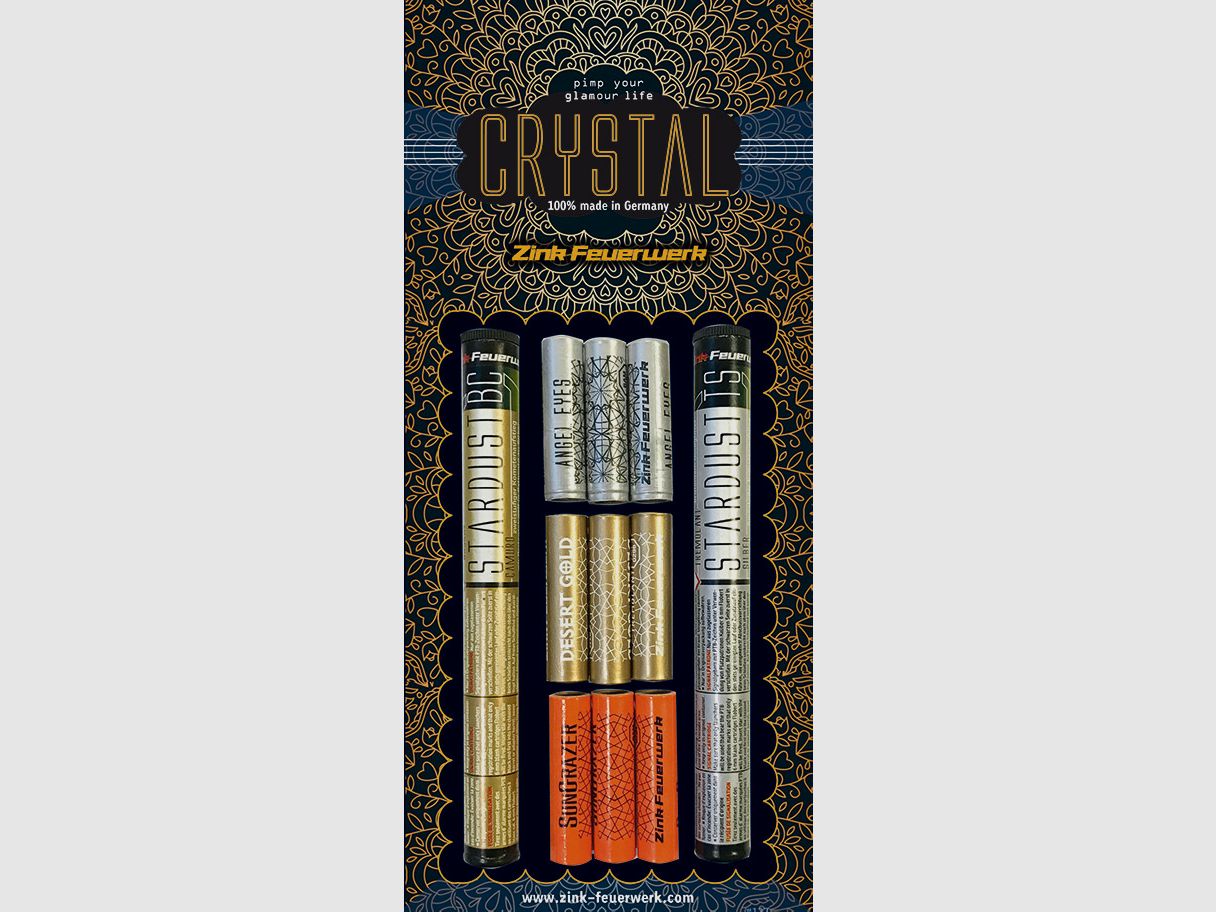 Crystal Sortiment 29 Schuss