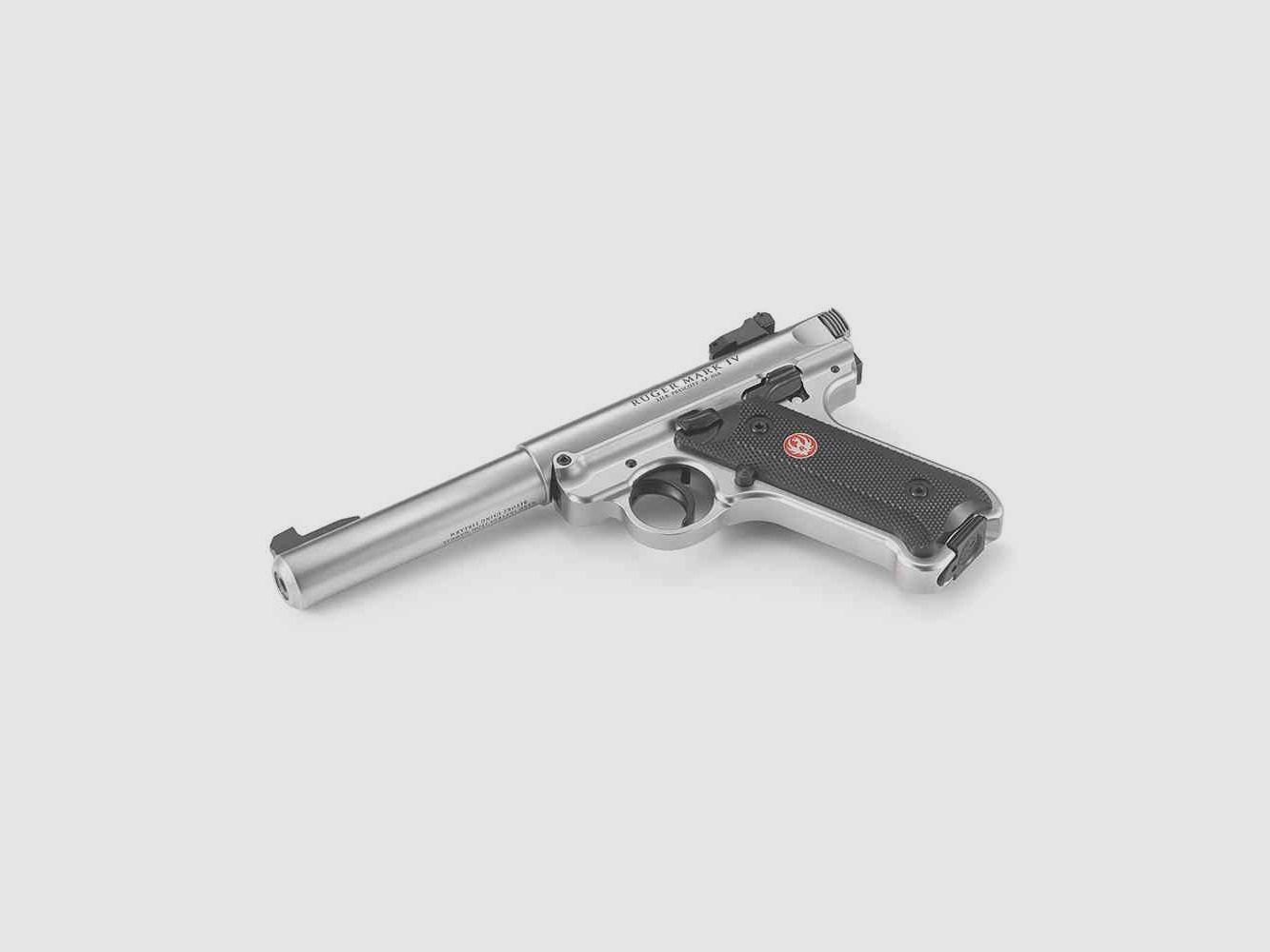 RUGER MK IV TARGET LL 5.5'' .22lr acciaio inossidabile, immagine 2 di 2