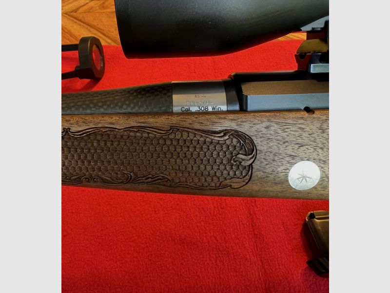 Repetiererbüchse Voere Hunter Professional Luxus 308, Swarovski Z4i 2,5-10x56 Leuchtabsehen