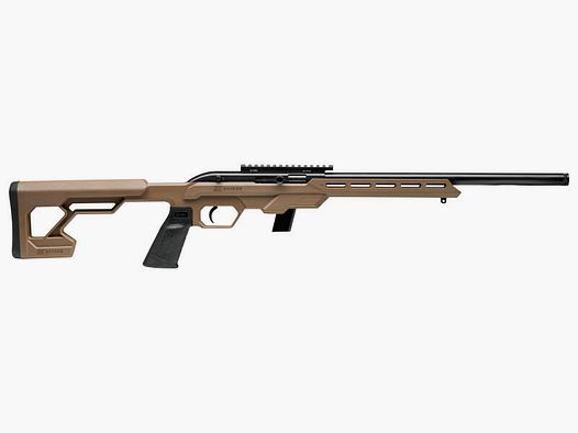 Savage 64 PRECISION FDE 20RDS .22 LR 16,5"/42CM 1/2"-28