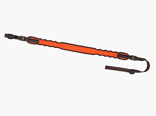 Niggeloh Gewehrgurt Flinte Neopren Schnellverschluss Orange