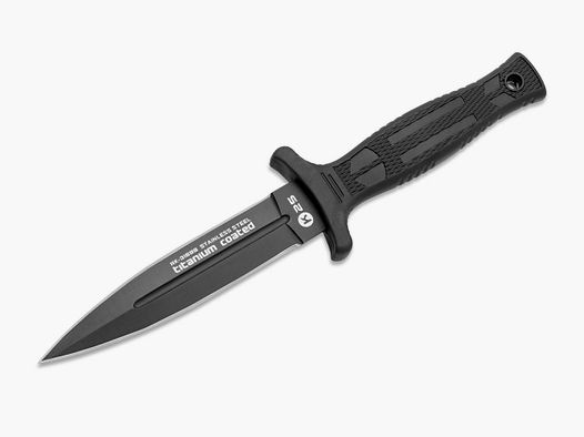 Rui Black Dagger schwarzer kleiner Dolch Stiefelmesser