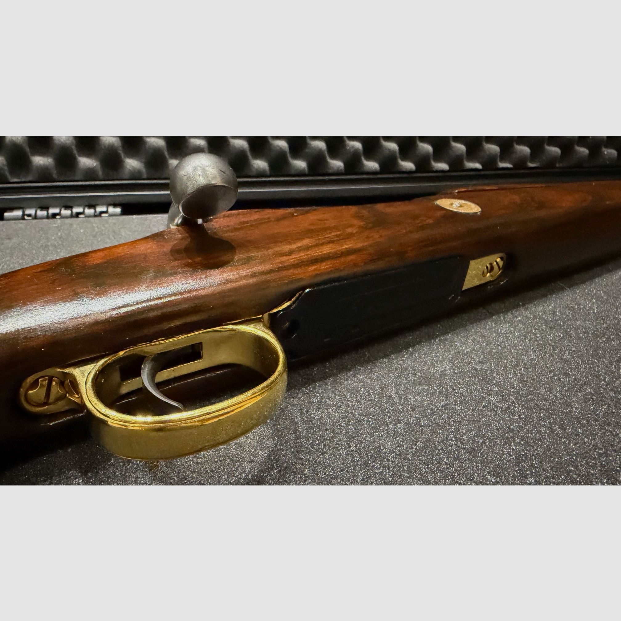 GEPFLEGTER K98 - PREDUZECE ZASTAVA - M48A - 8x57iS - VERGOLDET, Bild 10 von 12