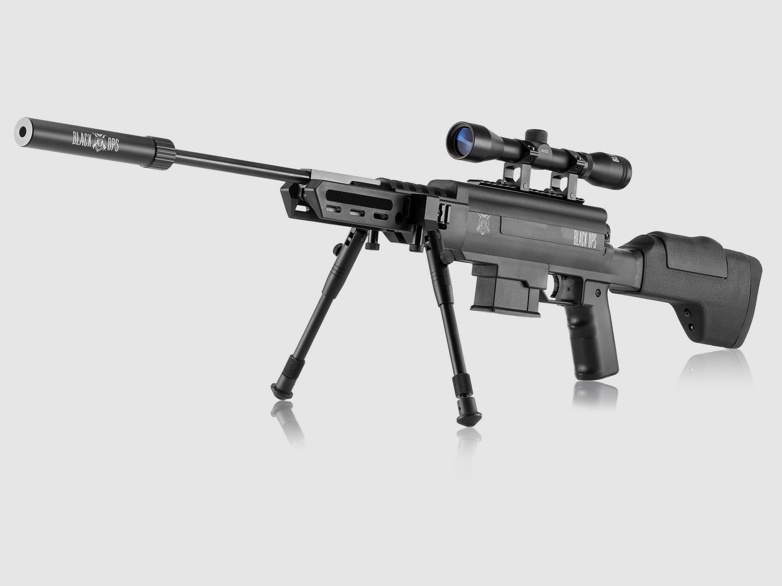 Druckluftgewehr Black Ops Sniper Tactical 7,5 Joules Kaliber 4.5 MM, Bild 12 von 12