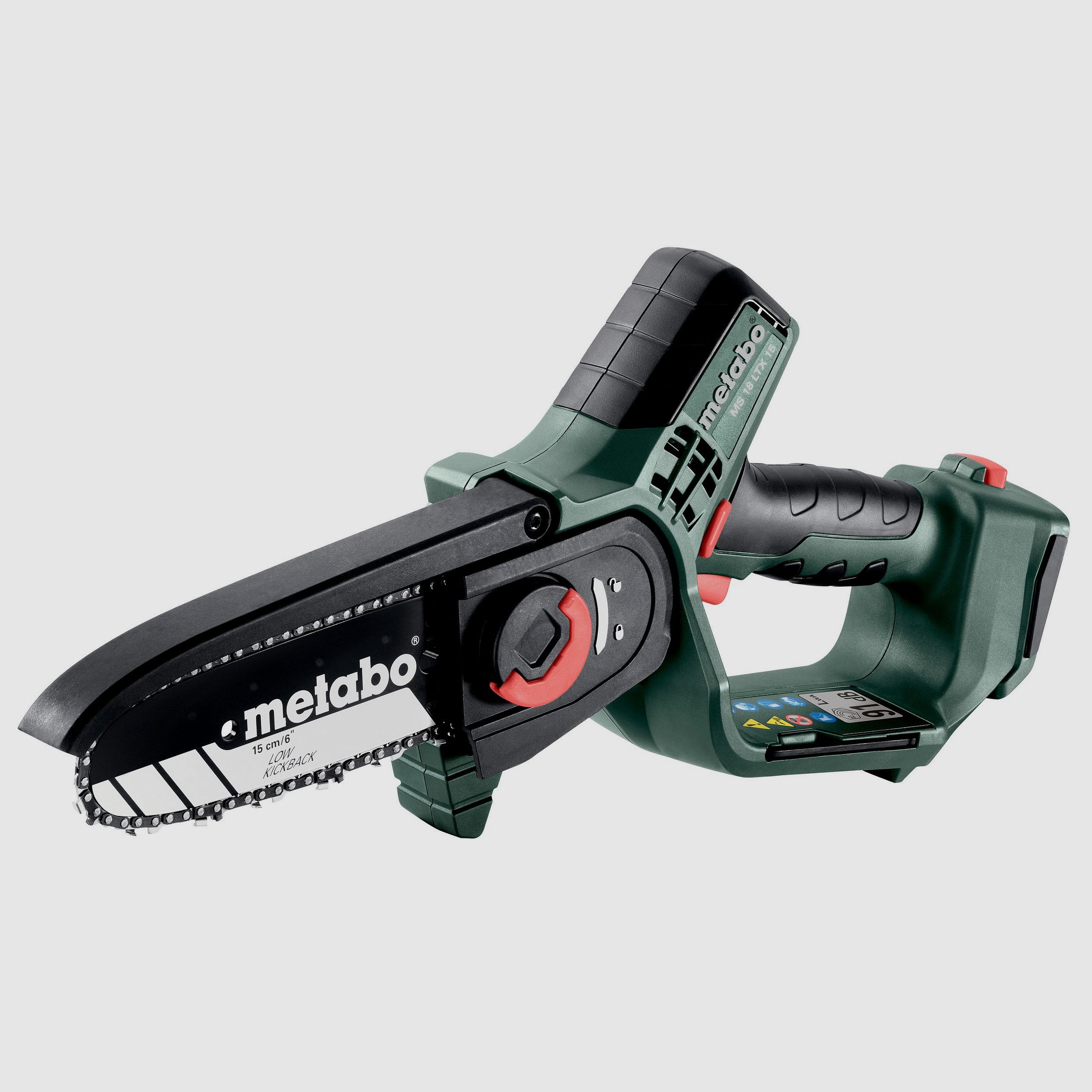 Cortasetos a batería Metabo MS 18 LTX 15