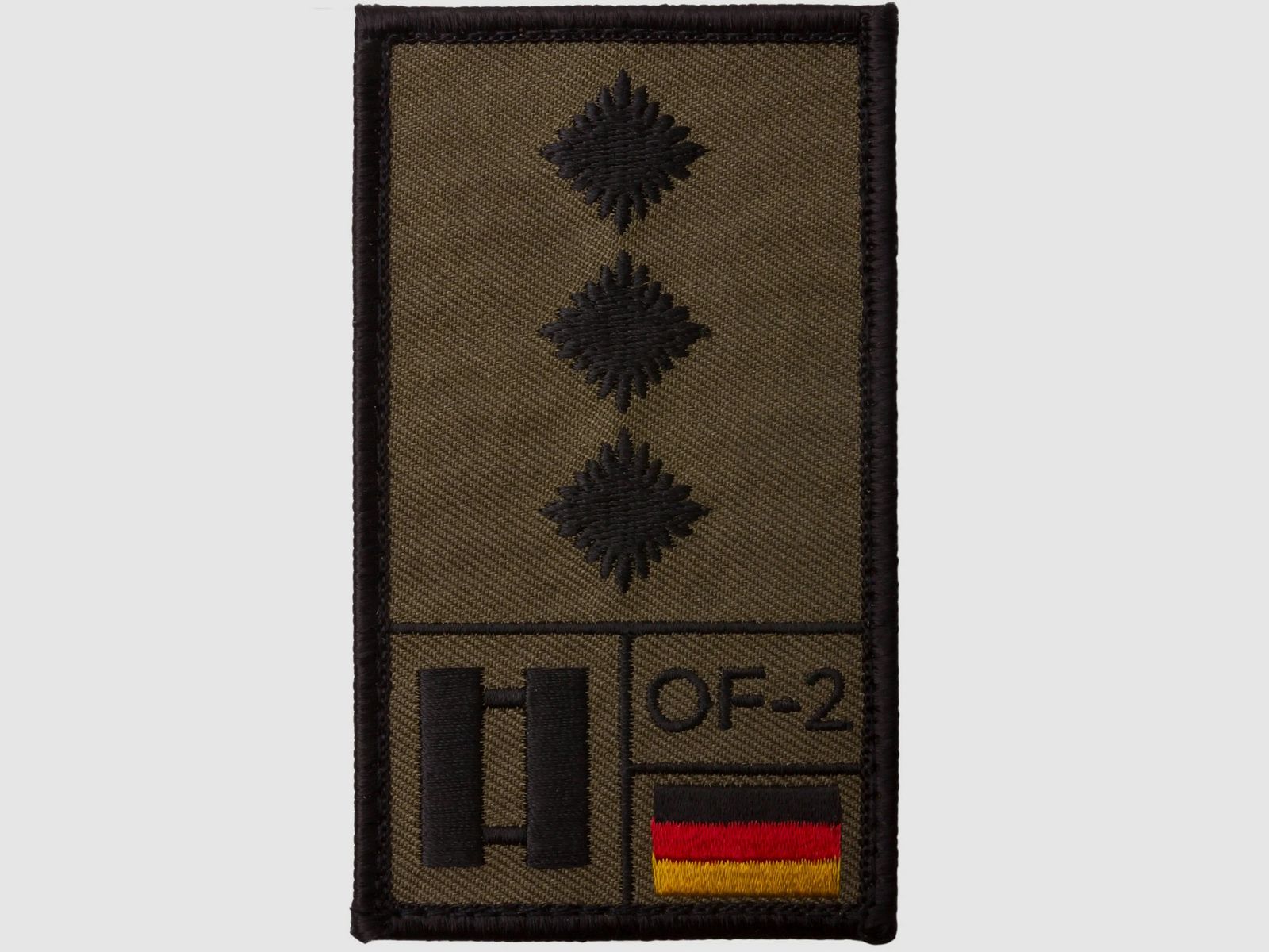 Café Viereck Café Viereck Rank Patch Hauptmann oliv