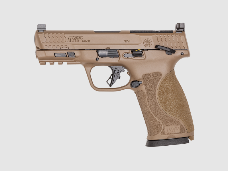 S&W Pistole M&P 10 M2.0 10 mm Auto Flat Dark Earth 4 inch