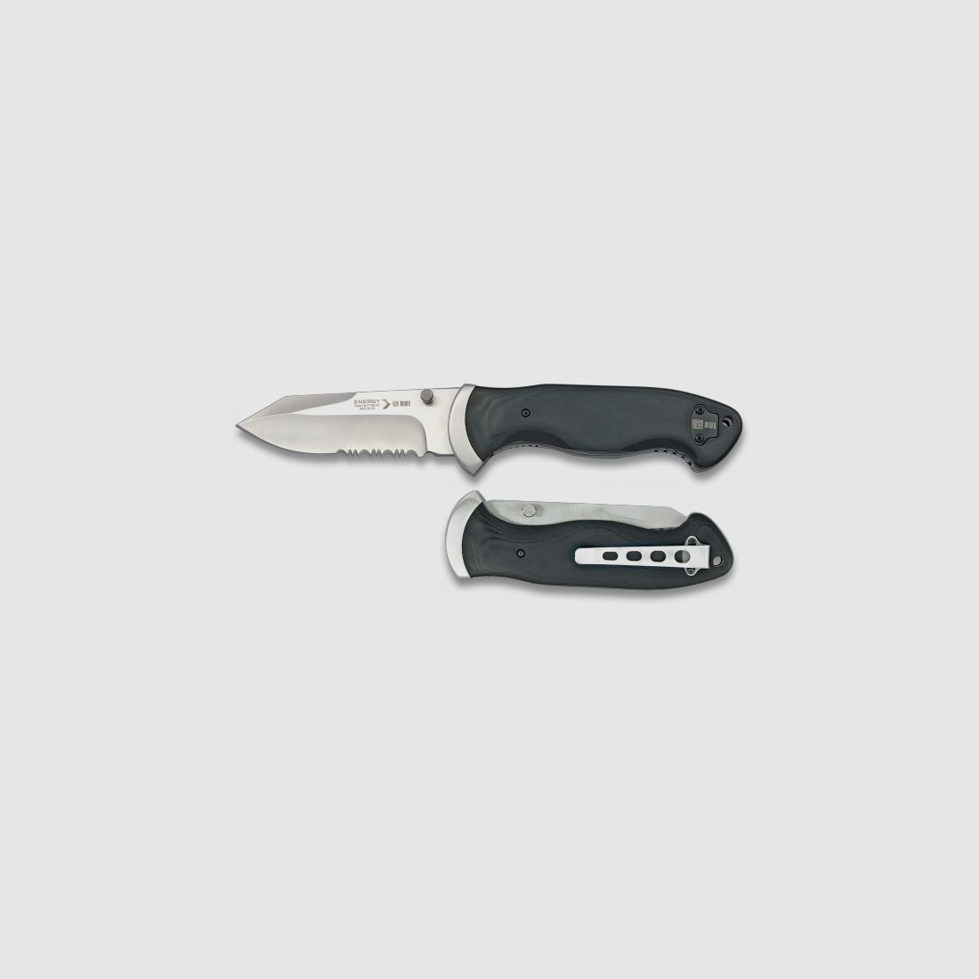 RUI Series ENERGY Pocket Knife G10 Handle Scales with Clip