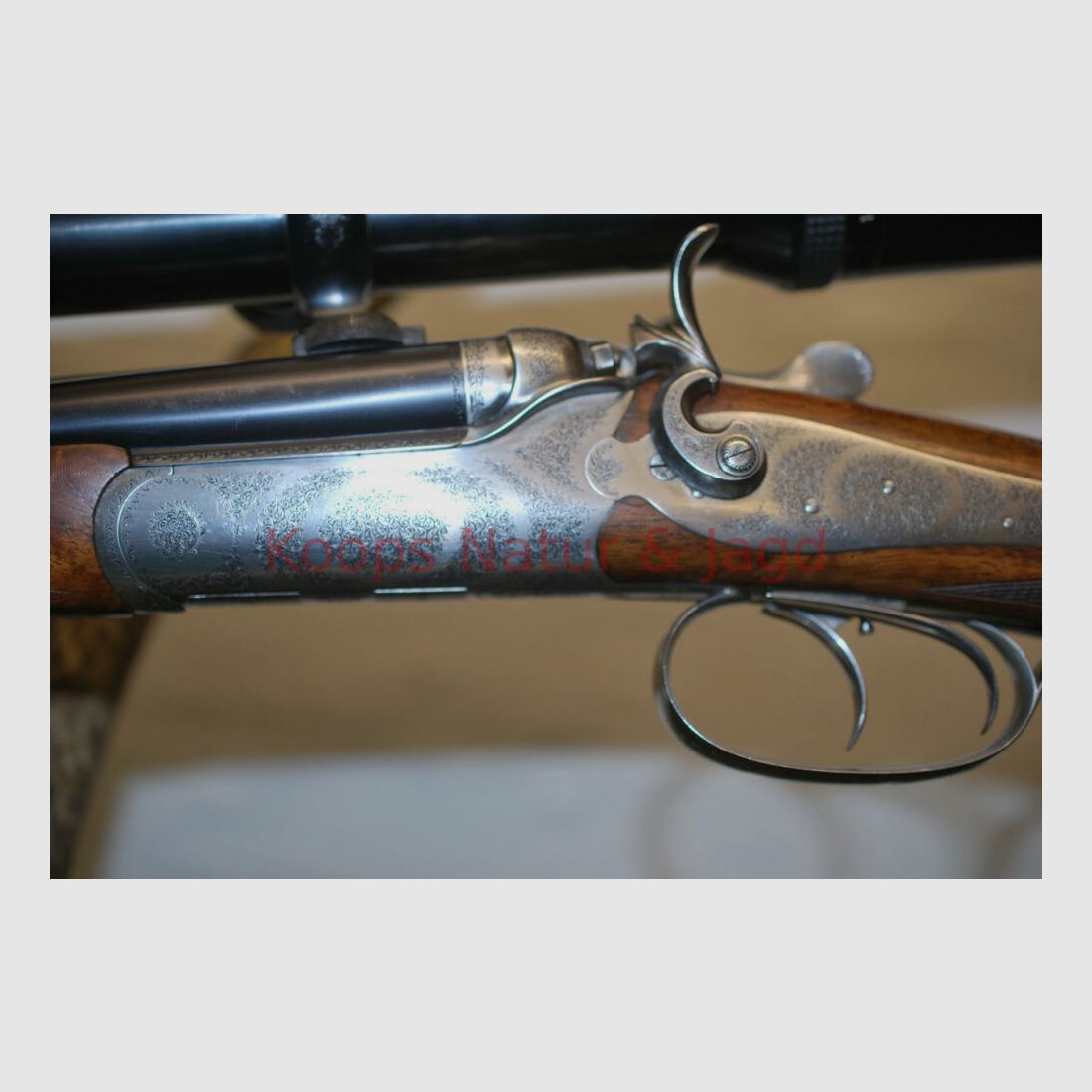 Karl Hauptmann Ferlach Hahndoppelbüchse
