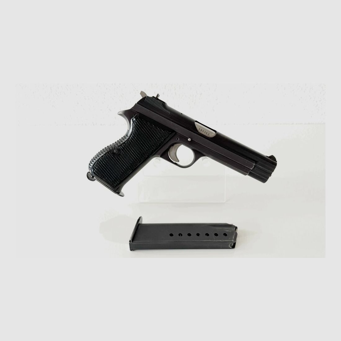 SIG P 210 Serie 4 mit 2. Magazin Nummerngleich Schweiz 9mmLuger, Bild 3 von 5