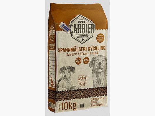 Carrier Hundefutter Grain Free Chicken 10 kg