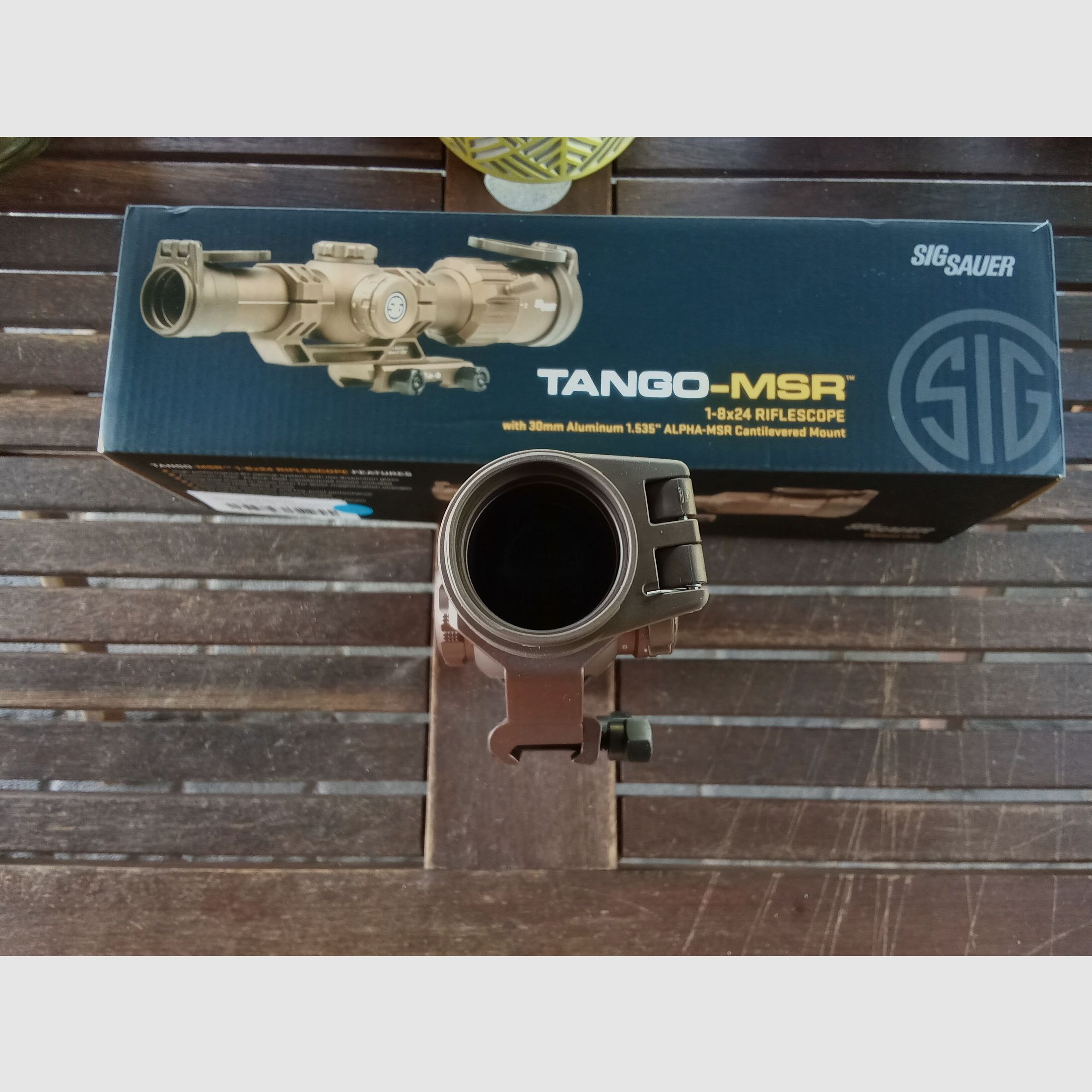 Scope LPVO 1-8 Sig Sauer Tango FDE MSR 1-8x24 with mount