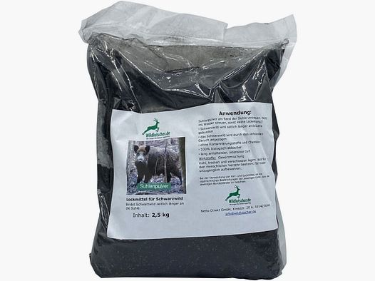 Wildlutscher Lockmittel Suhlenpulver Inhalt 2,5 kg