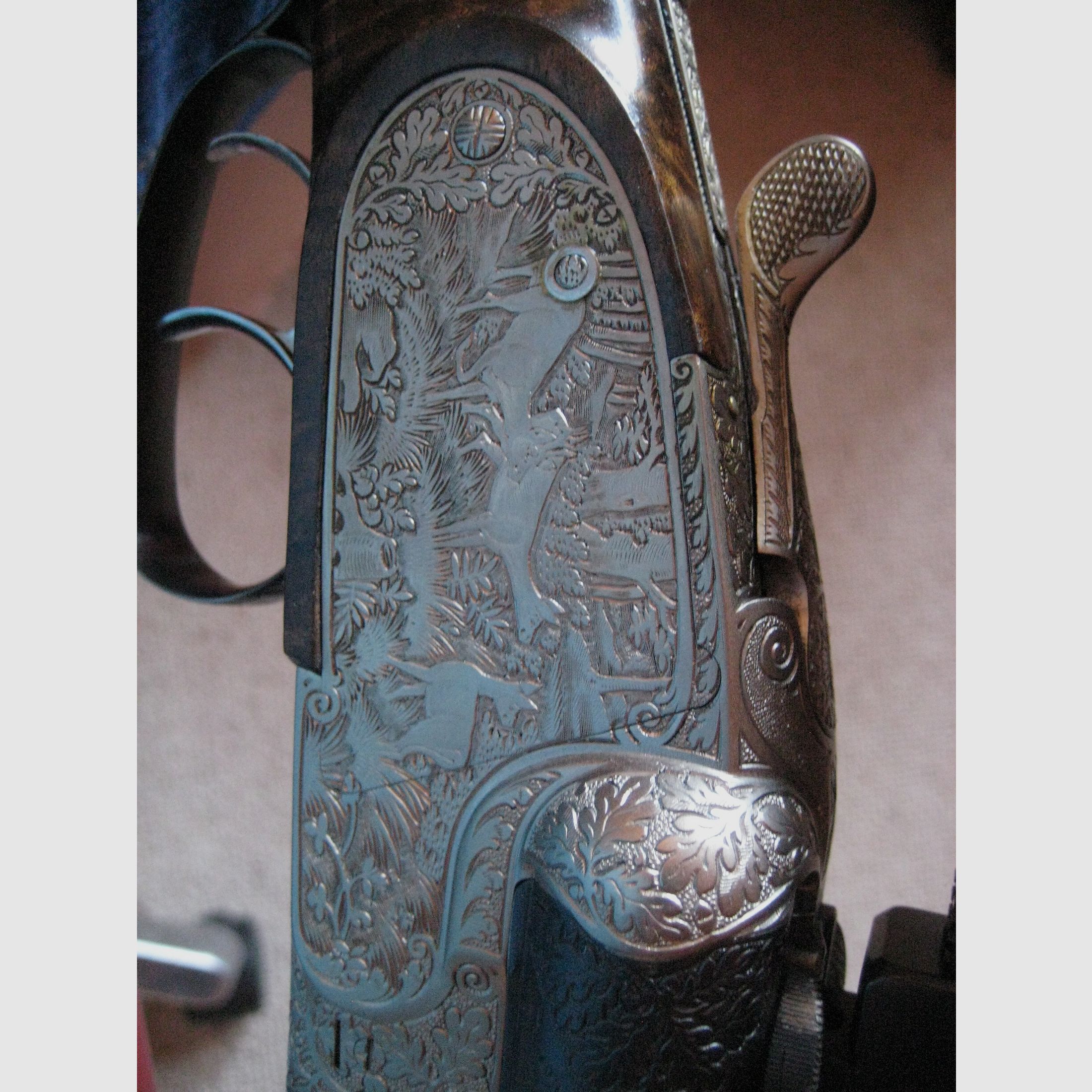 Krieghoff Neptun Primus Seitenschloss Spitzenklasse 7x65R, EL 22 Hornet, 16/70