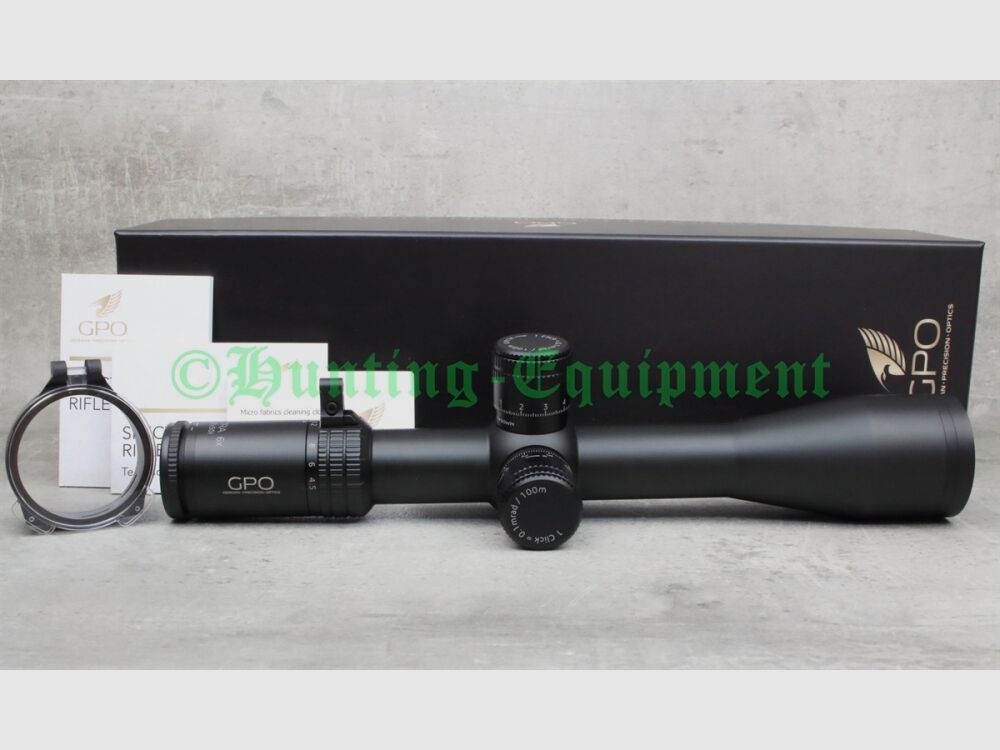GPO Spectra 6x 4,5-27x50 LR Pro FFP CW Zielfernrohr