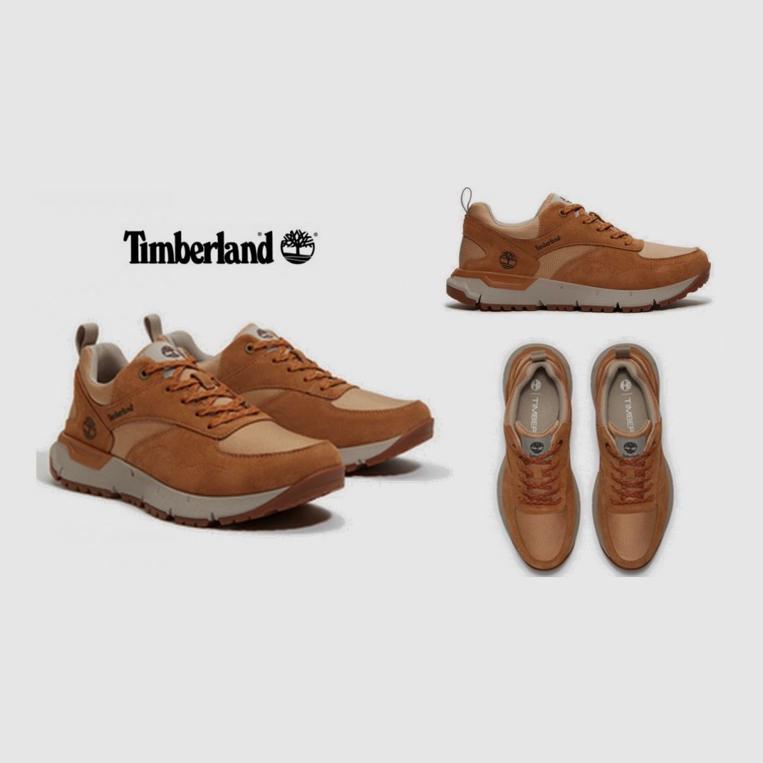 TIMBERLAND Voyager Park Lage Schoen in Mosterdkleur