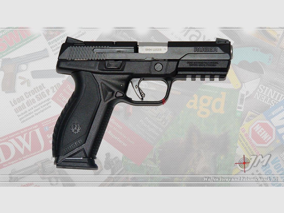 Ruger American 9mm Para 4.2″ Black Nitride