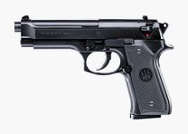 REP PISTOLET BERETTA M9 CZARNY GBB GAZ