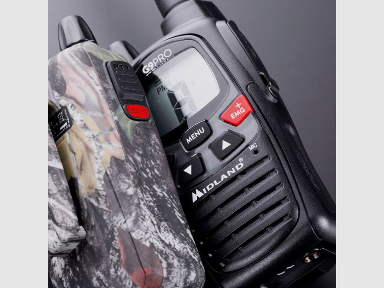 Walkie Talkie MIDLAND G9 Pro bibanda PMR446/ LPD, Bild 5 von 8